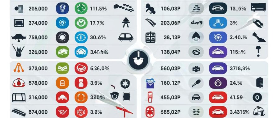 Топ 15 самых продаваемых автозапчастей за период с 11 по 17 мая 2025 года